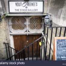 Entrance to The Stash Gallery at Vout-o-Reenies