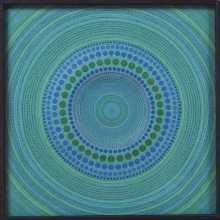 Minoru Onoda,  ‘WORK70-G2’, 1970,  Oil, Gofun and glue on plywood,  69 x 60 x 9 cm (27 1/8 x 23 5/8 x 3 1/2 in.) Copyright, Minoru Onoda Estate 